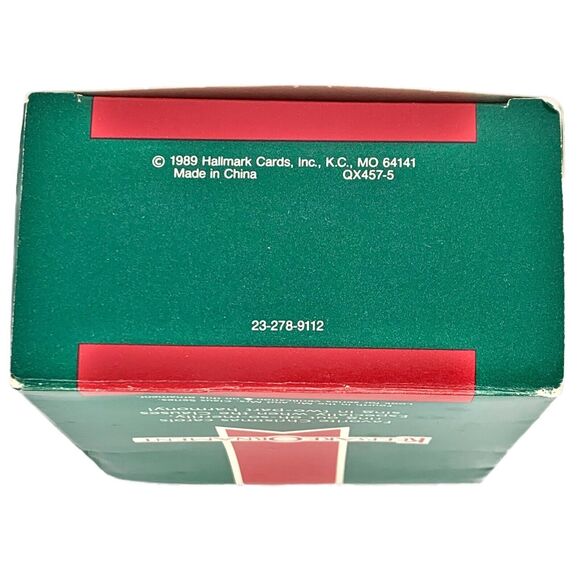 Hallmark Keepsake Ornament Christmas Tree Holiday Duet 1989 Mr & Mrs Claus w Box - Picture 11 of 11